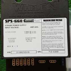 Whelen SPS Comet Flash