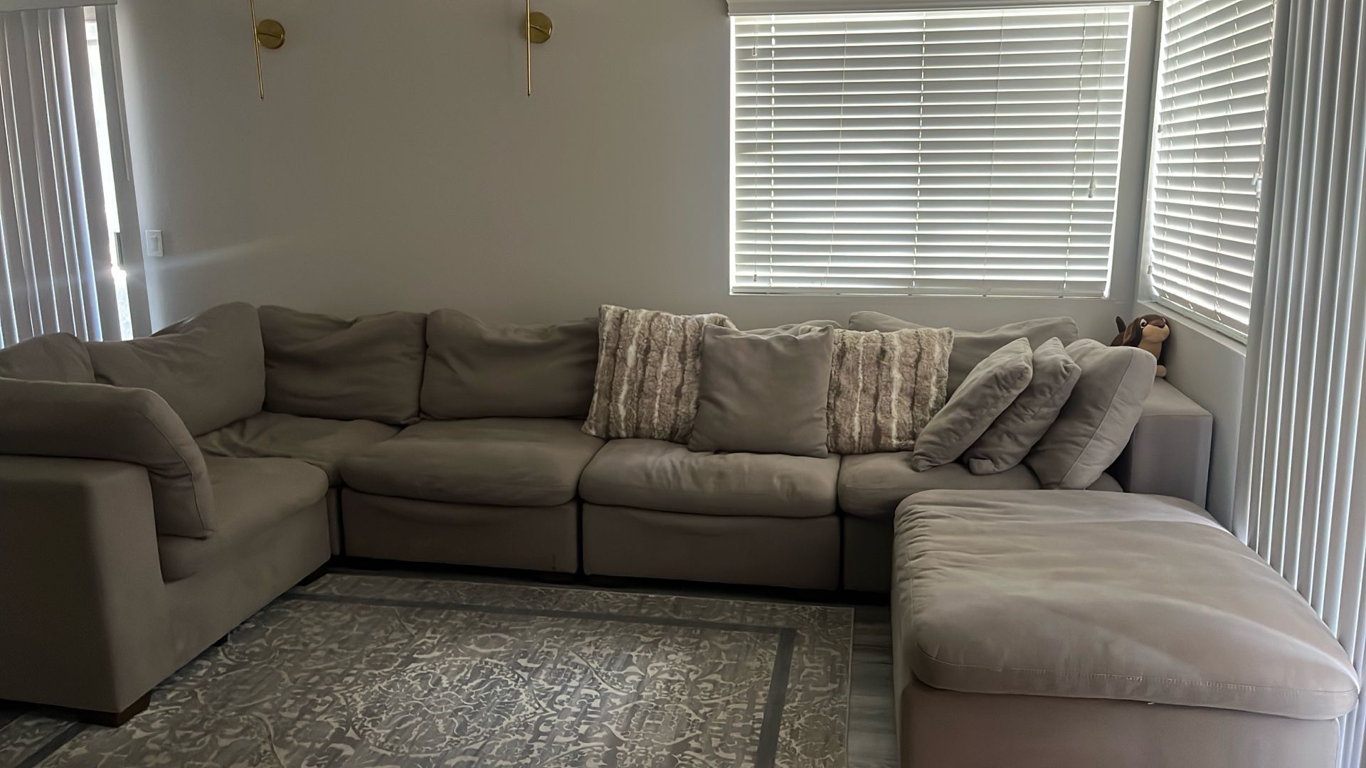 GREY COUCH