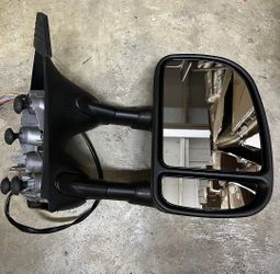 LA Zona Auto Parts 1999 to 2007 Ford F250 F350 F450 F550 Tow Mirrors Right Passenger Side Derecho Pasajero Retrovisor 