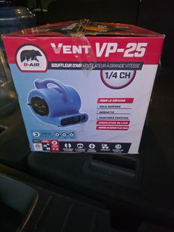 New in box commercial fan VP-25