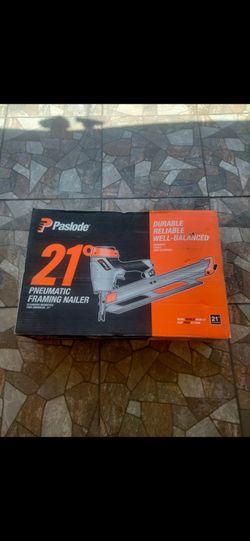 Paslode 21g framing nailer new