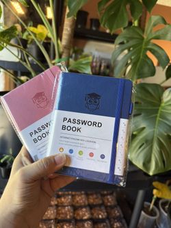 Brand New Password Books $10