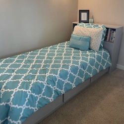 Twin Bed Frame and Headboard 