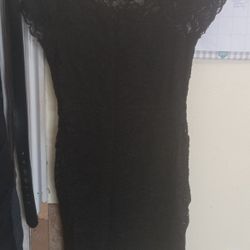 LACE BLACK DRESS