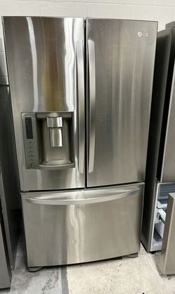 LG 3-Door Fridge Stainless Steel EnergyStar