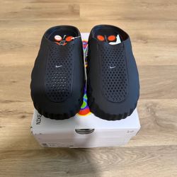 Nike mind 001 slide black chrome