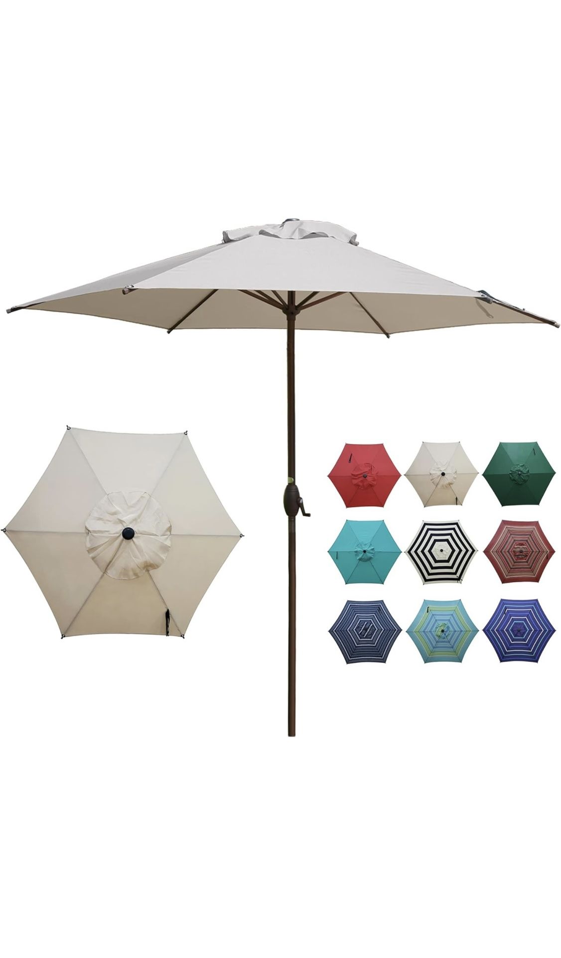 9 Ft Patio Umbrella 