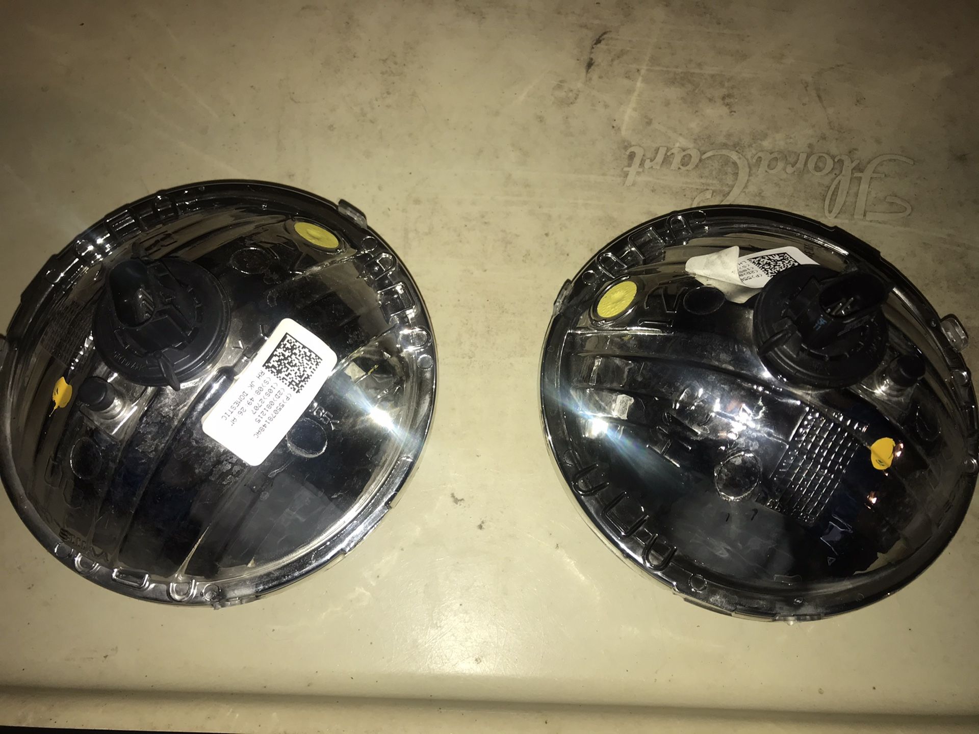 Jeep head lights