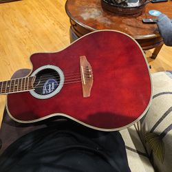 Ovation Applause Electric/Acoustic Guitar