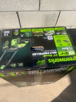 Greenworks 21" 48V Self-Propelled Lawn Mower
