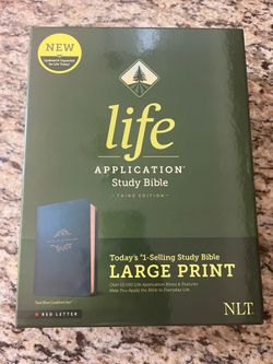 Life Application Study Bible NLT Red Letter