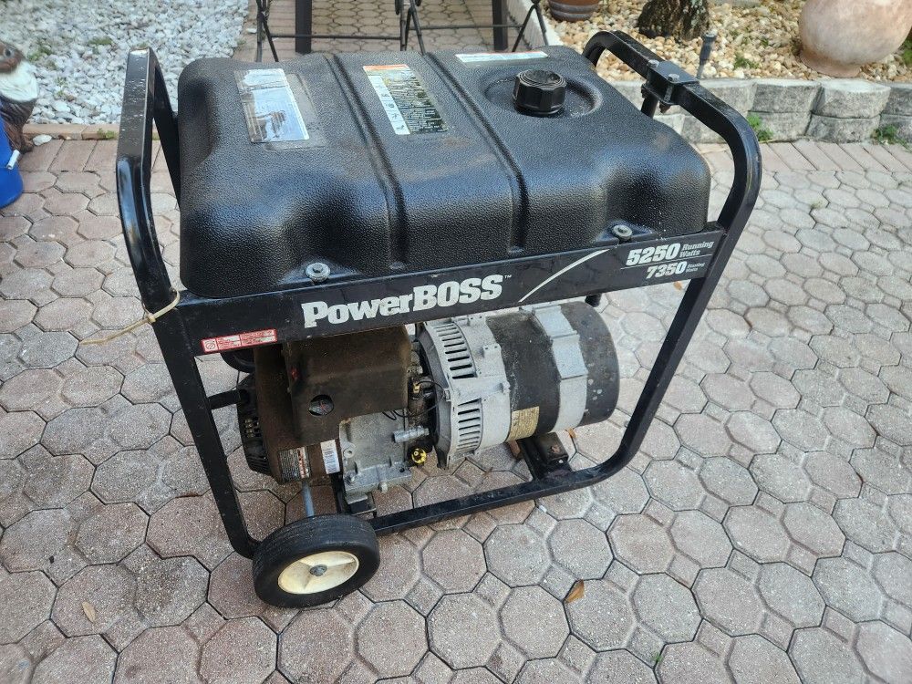 generator as is condition 