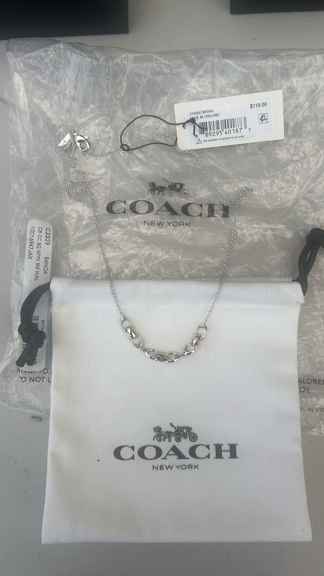 Coach Necklace