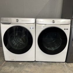 SAMSUNG XL CAPACITY WASHER DRYER ELECTRIC SET 