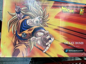 Dragon Ball Z Sparkling  water drink