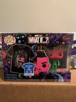 Funko POP! Marvel What If…? - Blacklight Killmonger - Target Exclusive - Size 2XL