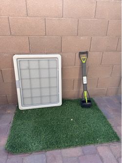 32”Pooper Scooper，Dog grass mat