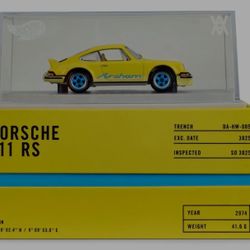 Hot Wheels x Daniel Arsham ‘73 Porsche 911 RSA 1973 Creation Exclusive