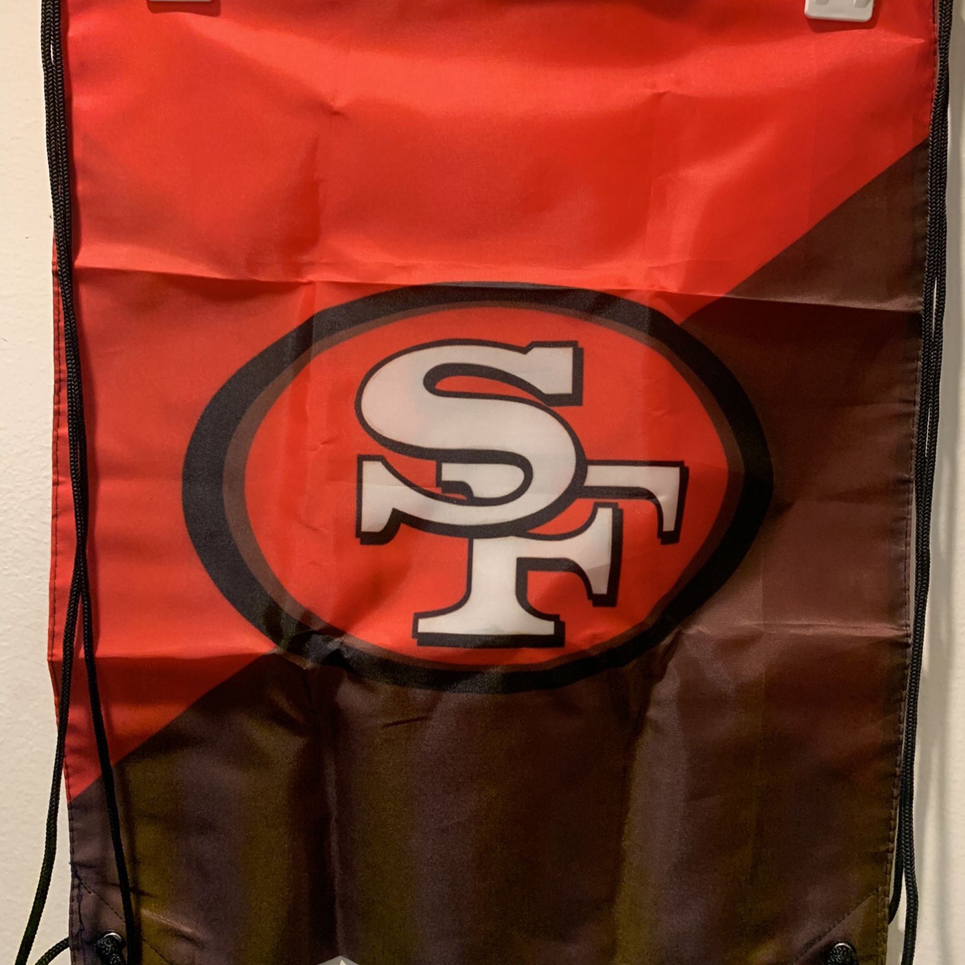San Francisco 49ers Drawstring Bag Backpack