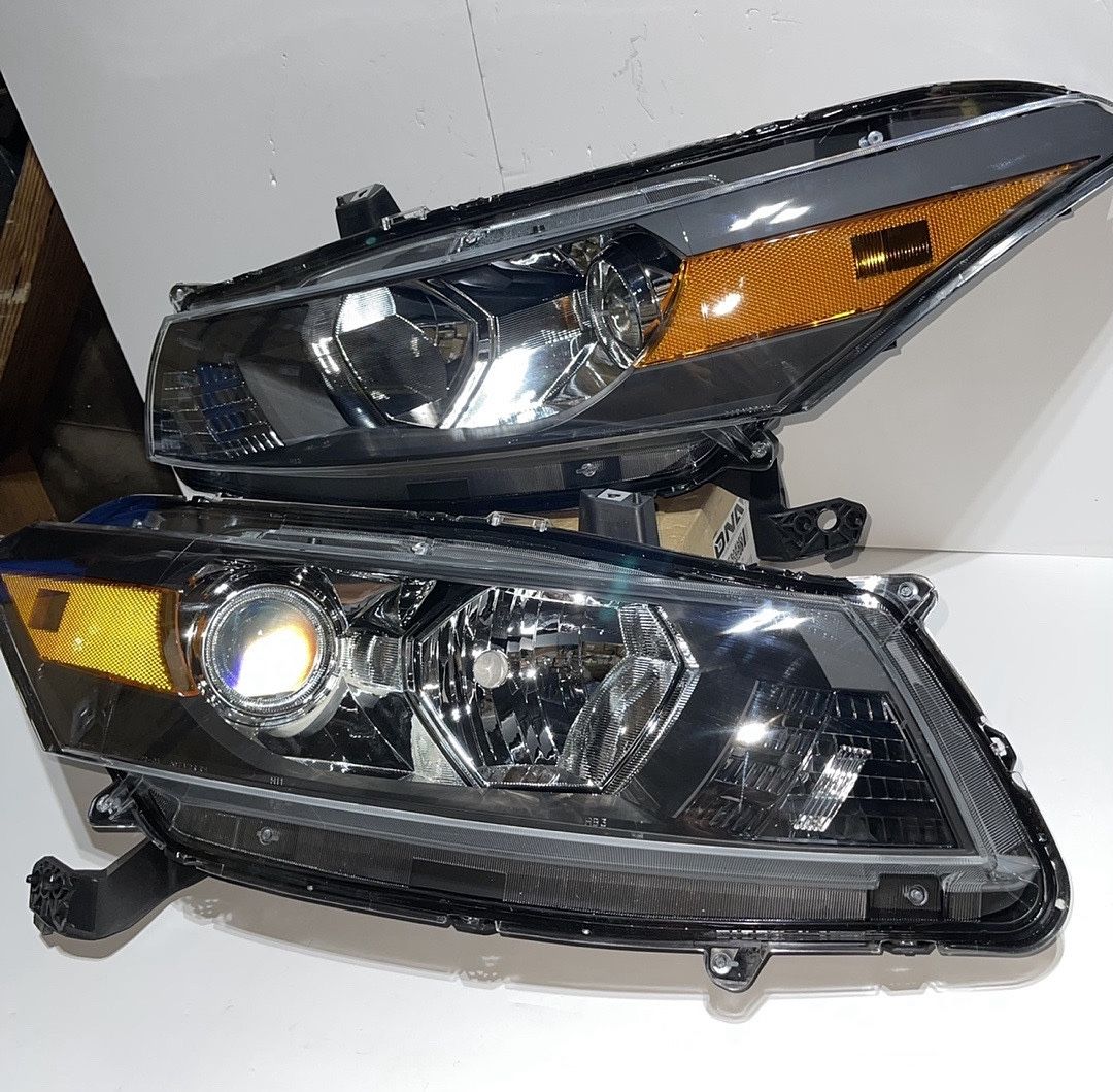 LA Zona Auto Parts 2008 to 2012 Honda Accord 2 Door coupe Headlight Luces Micas Calaveras Faros Focos Luz Light