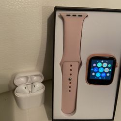 Smartwatch And Earbuds 