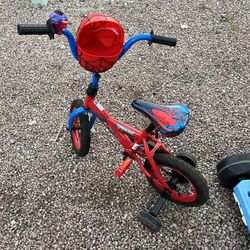 Boys Spider-Man Bike 