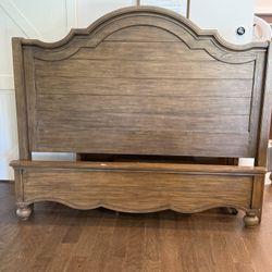 Beautiful French Country Farmhouse King Size Bed