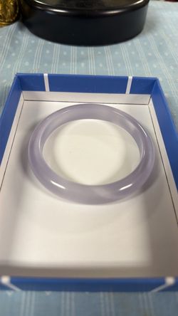 chinese cat eyes purple jade bangle bracelet