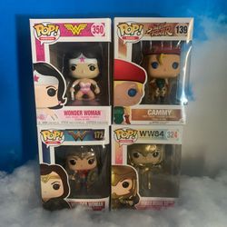 Funko Pop Wonder Woman Street Fighter