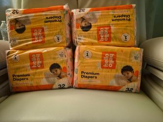 Hello Bello Premium Diapers Size 1 – 4 Packs