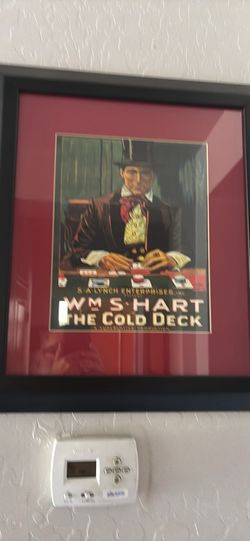 24 by 21 in framed matted picture