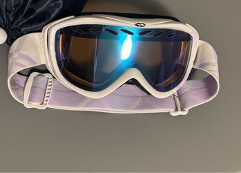 Smith Ski Snowboard Goggles White Purple Strap