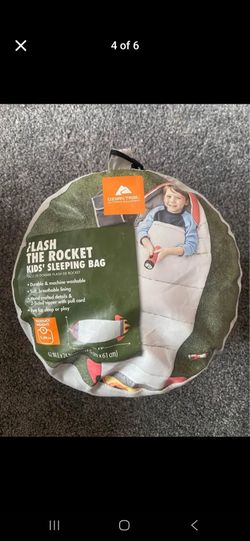 Kids Rocket Sleeping Bag