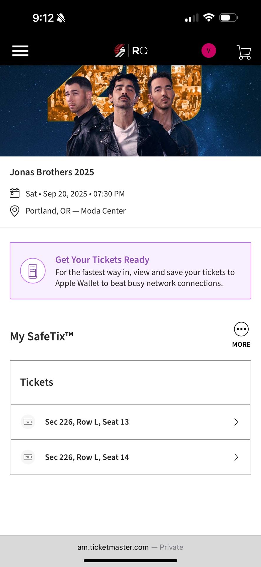 2 Jonas brothers Tickets