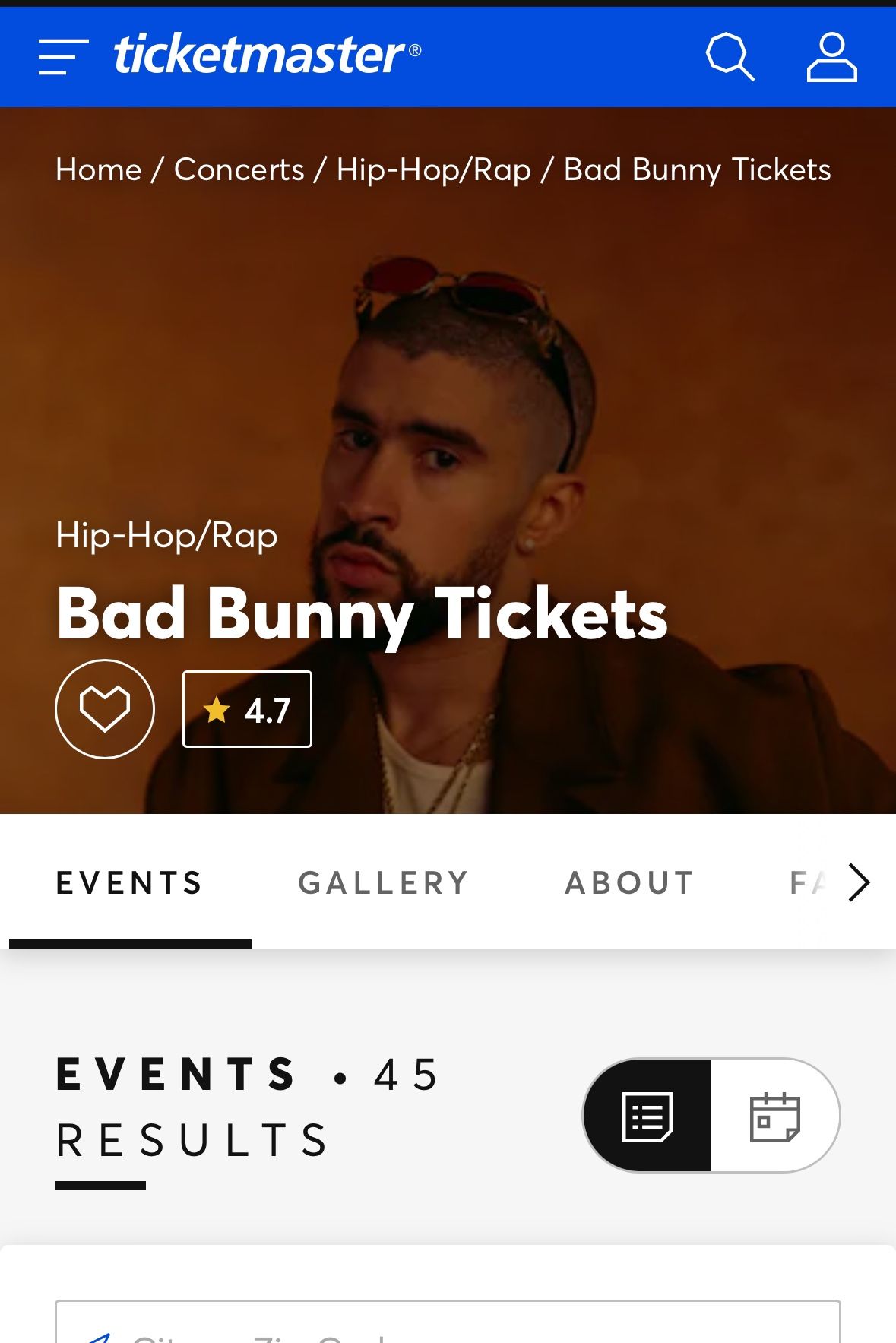 Bad Bunny Tickets Message Me 