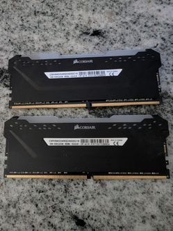 Corsair Vengeance RGB Pro 64 GB (2x32gb) DDR4-3000 CL16  Memory RAM