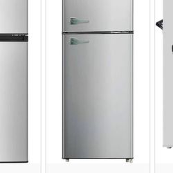 7.5 Cu Ft Mini Refrigerator Platinum Brand New