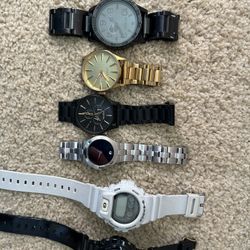 Nixon, Movado, g-Shock Watch Set