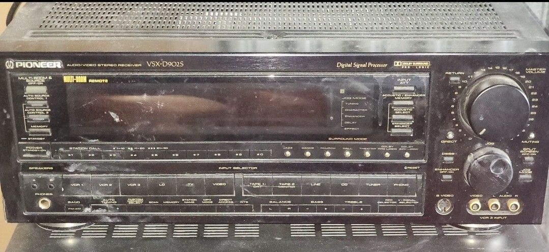 Pioneer VSX-D902S audio/video stereo receiver