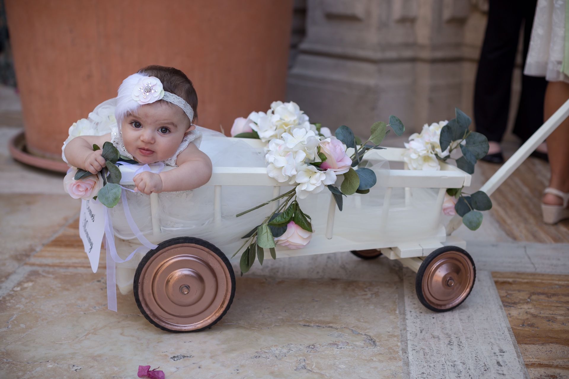 Wedding wagon for baby