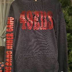 49ers Hoodie Large