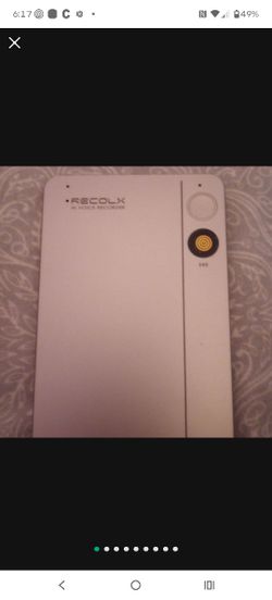 RECOLX TAP AI Voice Recorder #JYDH-100