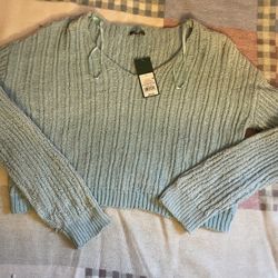 Long Sleeve Cropped Top 