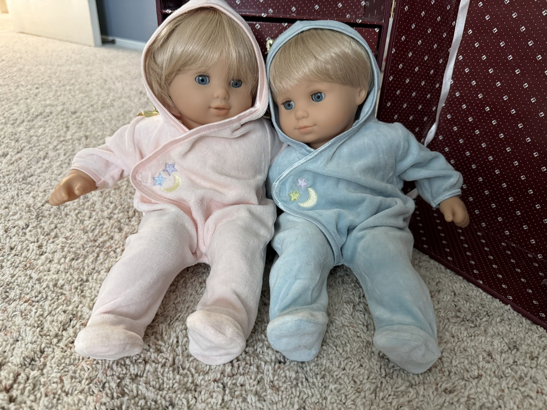 American Girl Bitty Twins- Boy & Girl