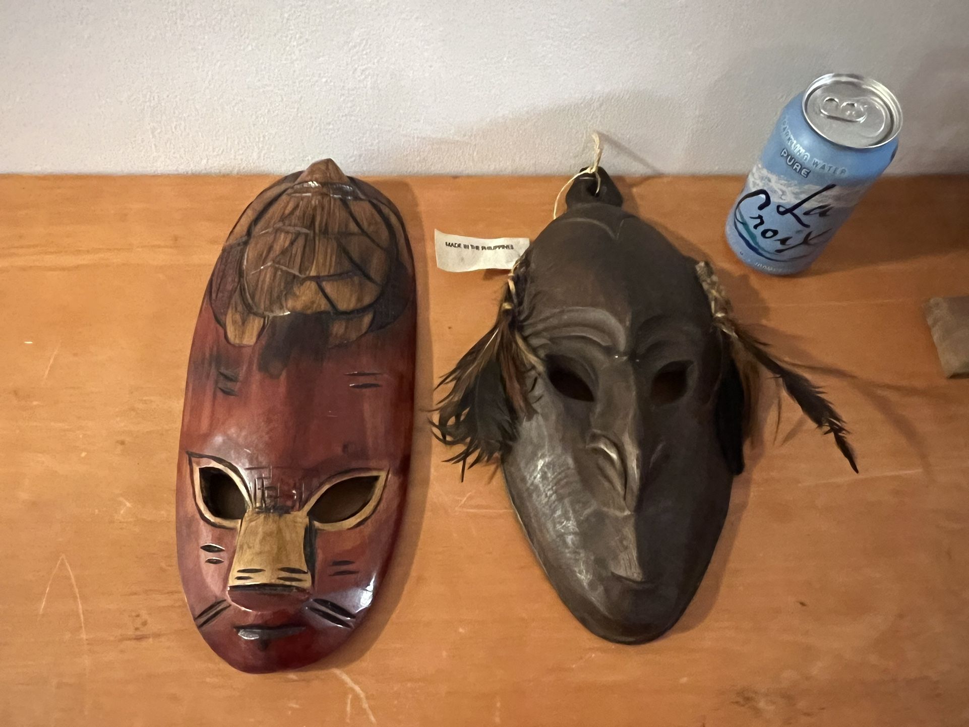 Thai Masks Wallhangers Nice Turtle N Cat