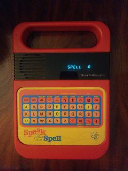 Vintage Original Speak & Spell........