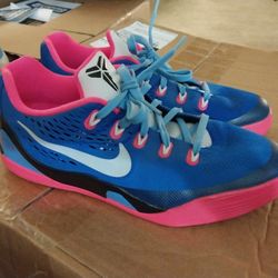 Kobe 9 EM Gs ' Hyper Cobalt Pink'