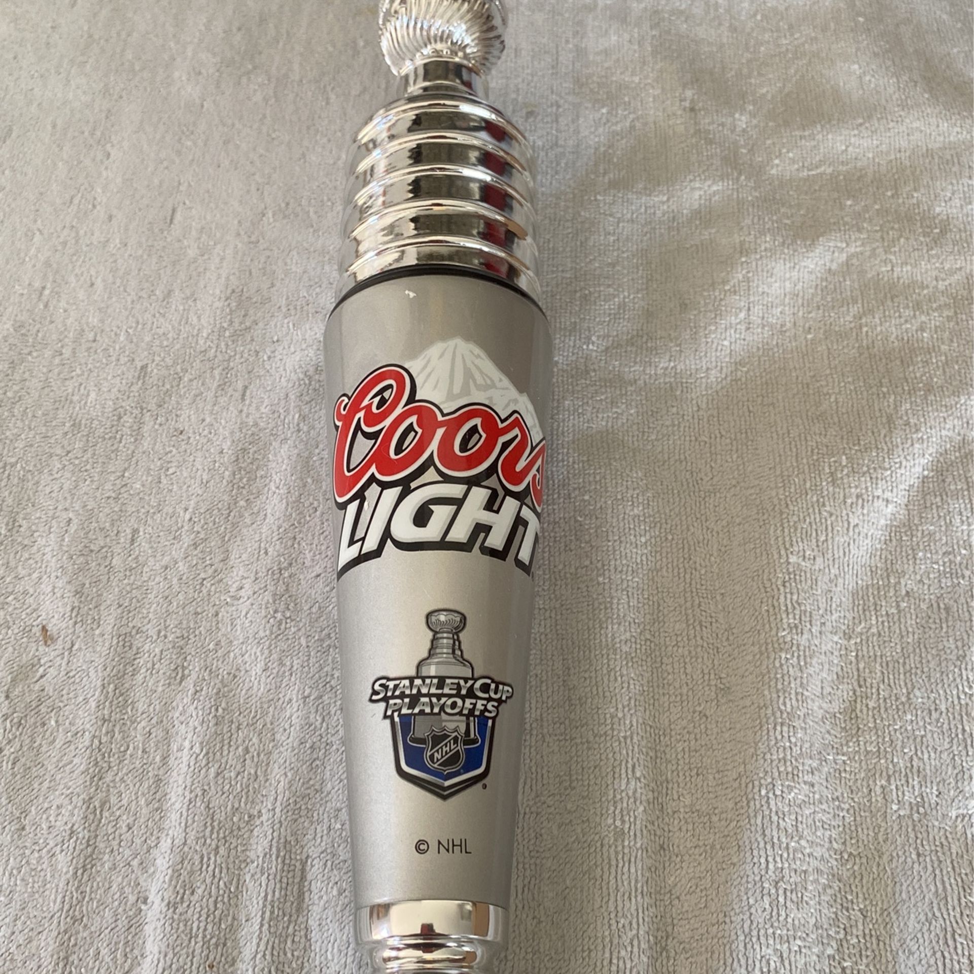 Coors Light NHL Stanley Cup Playoff Tap Handle 12”