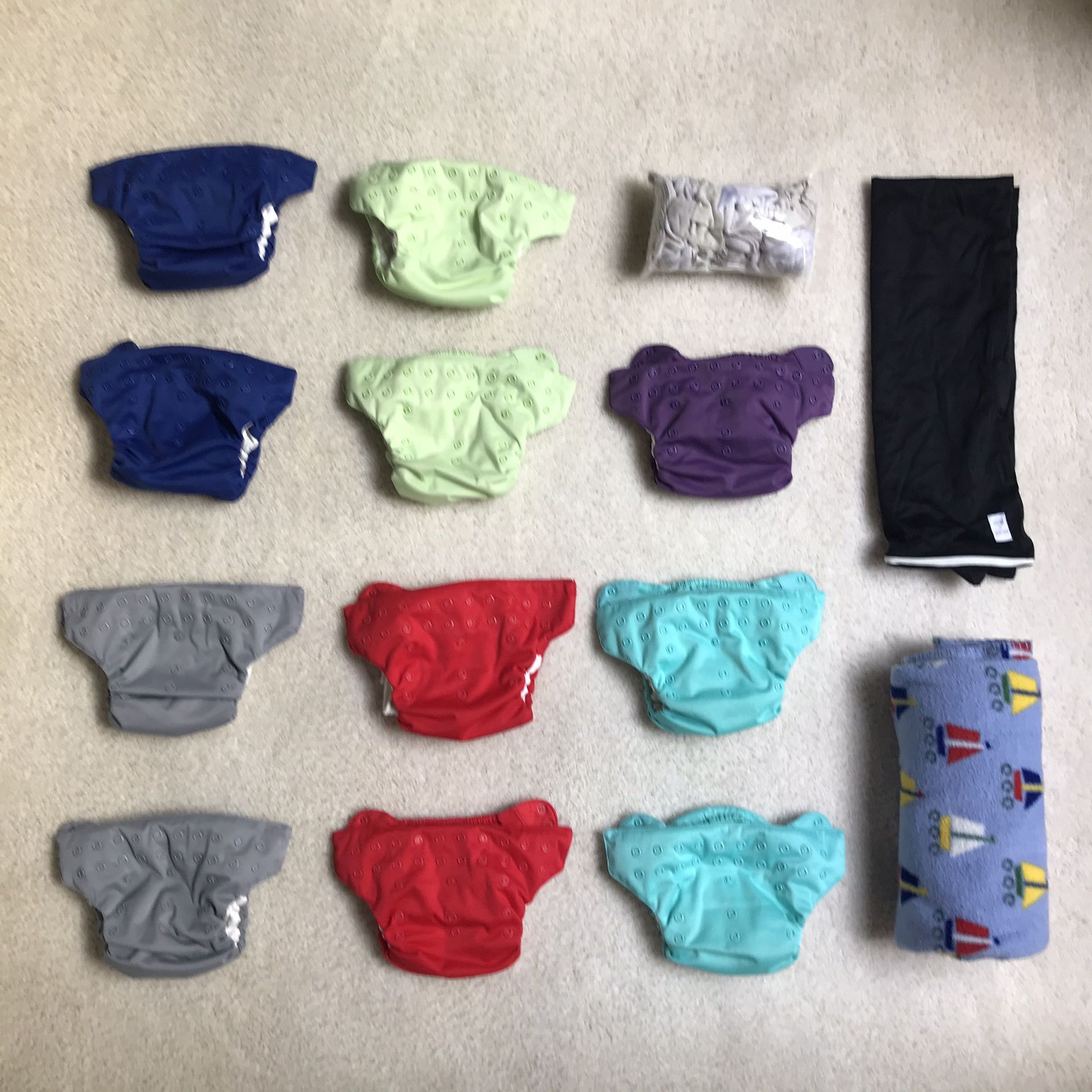 BUMGENIUS cloth diaper lot bundle | All-in-ones AIO elemental 3.0