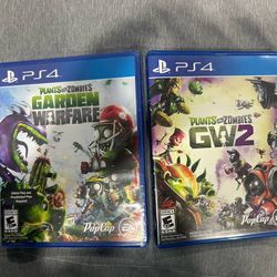 PS4 Games Plants Vs Zombies Garden Warfare 1 And 2 